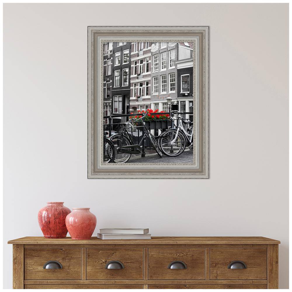 Classic Parlor Silver Ornate Wall Picture Frame