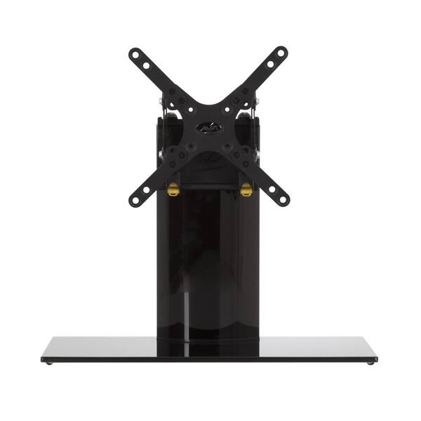 AVF Universal Table Top TV Stand/Base Adjustable Tilt for Most TVs up to 32 in., Black/Black