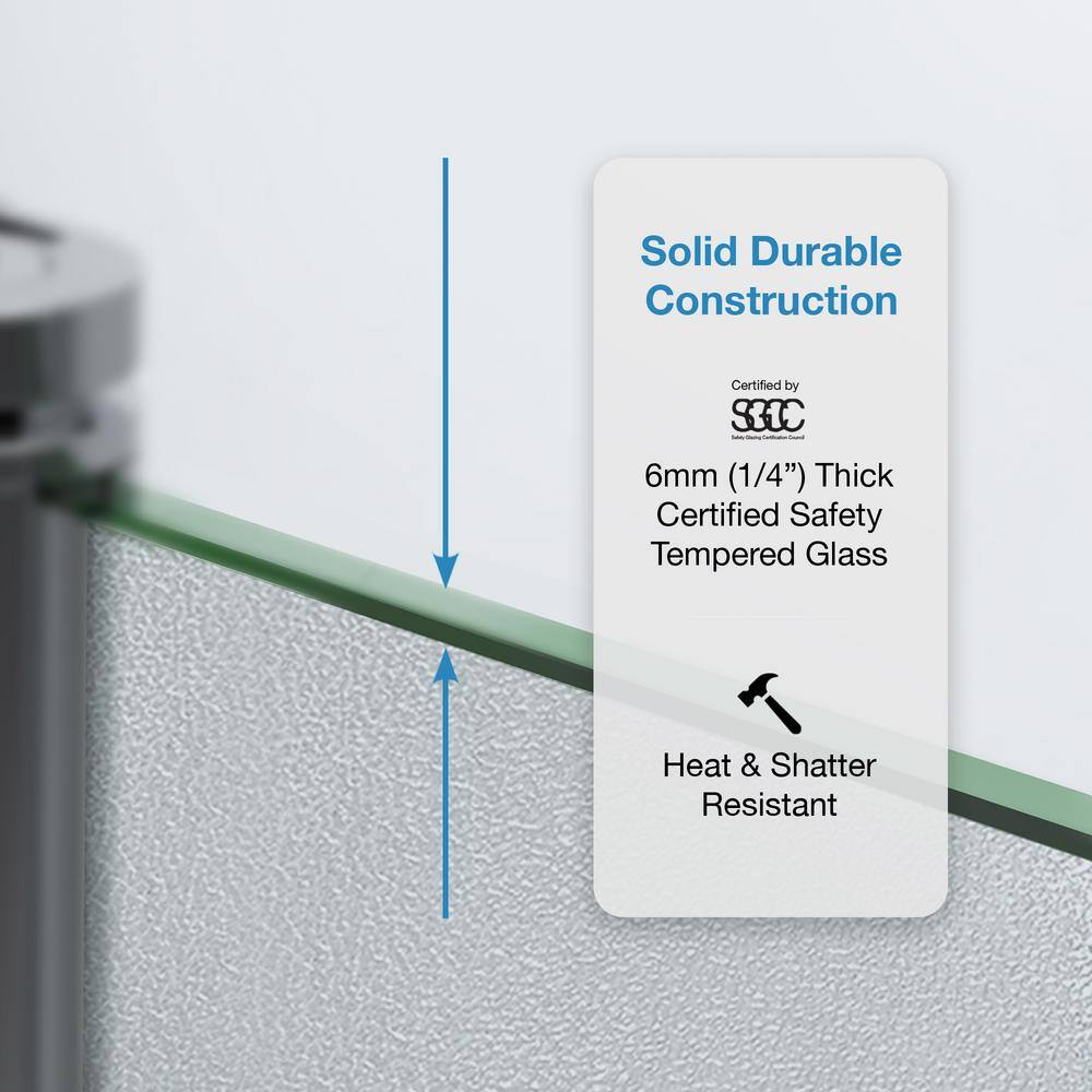 Breeze 32'' Frosted Glass and Acrylic Corner Shower Kit