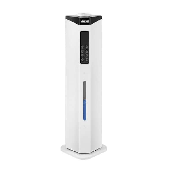 Commercial Humidifier, 2.4 Gal./9L 2-in-1 Cool/Warm Mist, for Rooms up to 430.6 Sq Ft., Auto Rotary Spray for Greenhouse