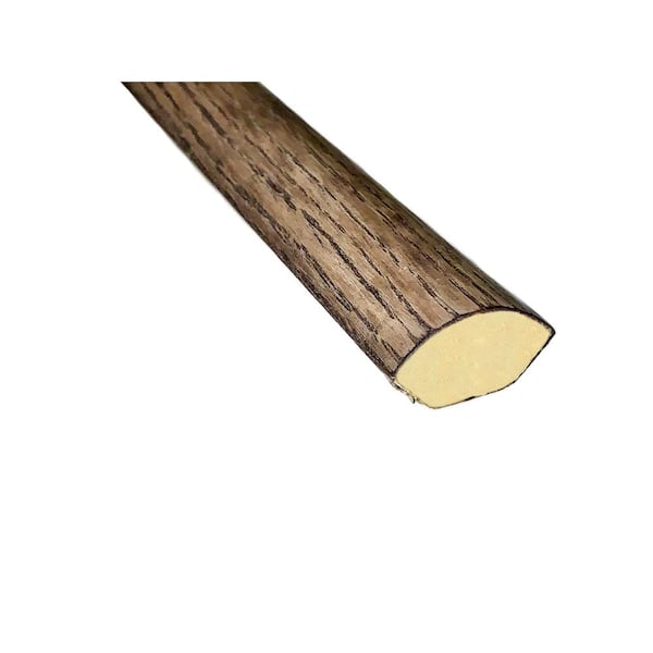ACQUA FLOORS Oak Arlet 7/8 in. W x 94 in. L Water Resistant Quarter Round Molding Hardwood Trim