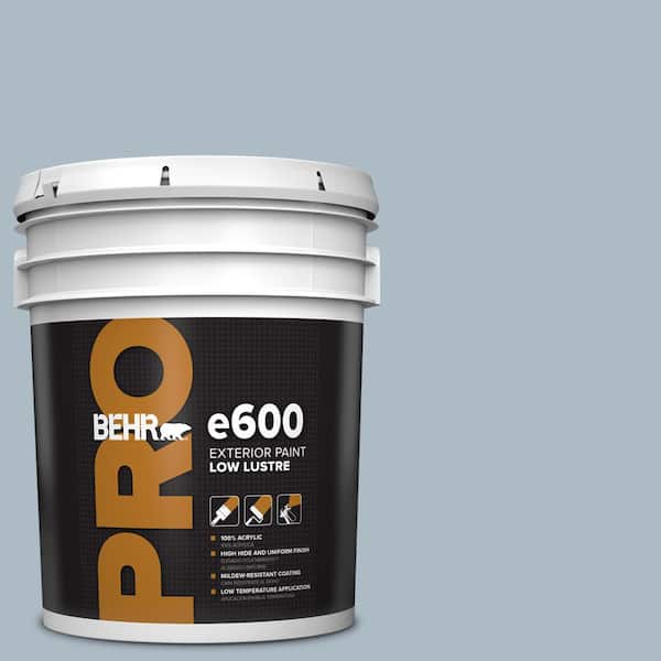 BEHR PRO 5 gal. #PPU14-12 Hazy Skies Low Luster Exterior Paint