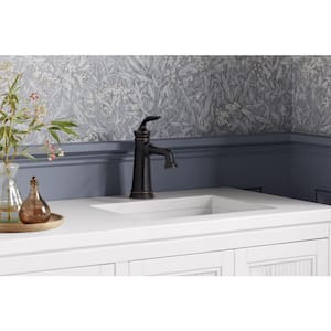 Bellera Single Handle Single-Hole Deck Mount Bathroom Faucet in Oil Rubbed Bronze