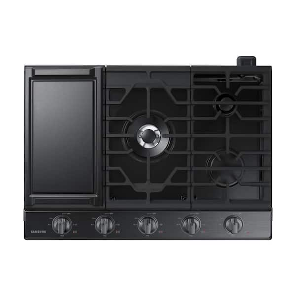 https://images.thdstatic.com/productImages/ee072595-66ad-41eb-8ca9-c8ef7bbdf41b/svn/fingerprint-resistant-black-stainless-steel-samsung-gas-cooktops-na30n6555tg-40_600.jpg