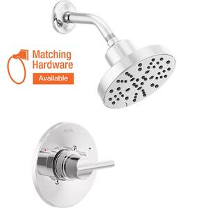 Nicoli Single-Handle 5-Spray Shower Faucet with H2OKinetic Technology in Chrome (Valve Included)