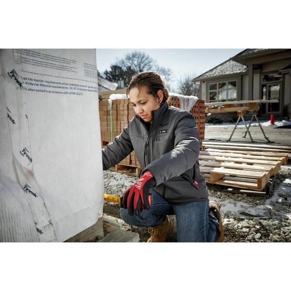 Cordless AXIS Gray Heated Jacket 