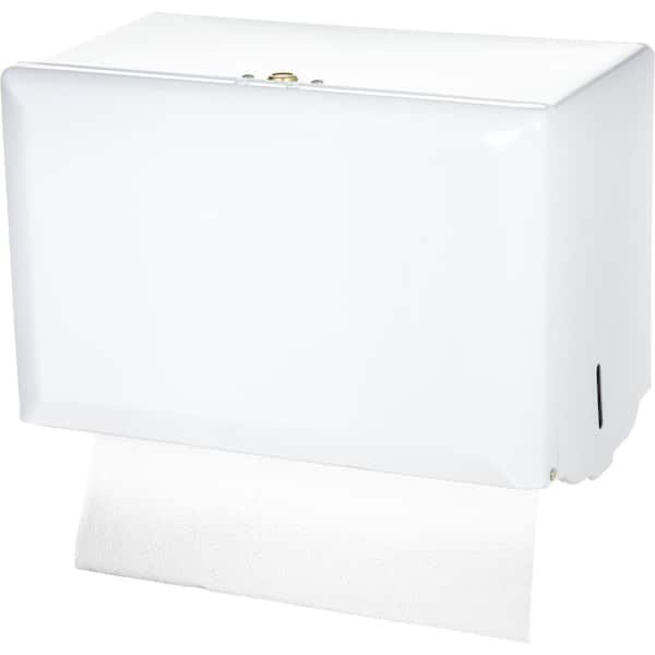 San Jamar Commercial Metal Paper Towel Dispenser in White (6-Pack)