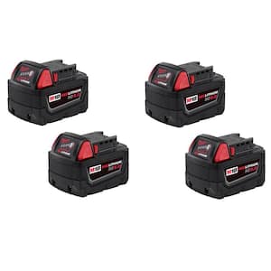 M18 18-Volt Lithium-Ion XC Extended Capacity Battery Pack 5.0Ah (4-Pack)