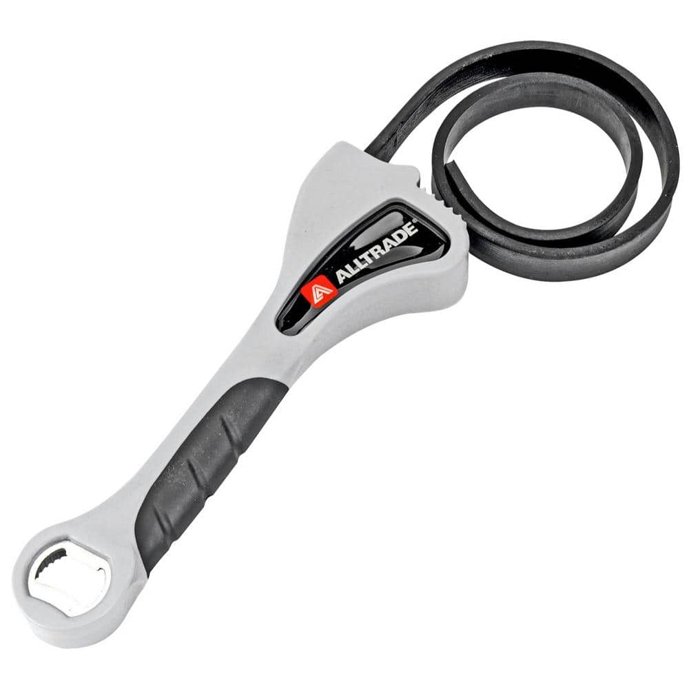 Alltrade Grips Opens Turns 6-3/8 in. Capacity Strap Wrench 070007