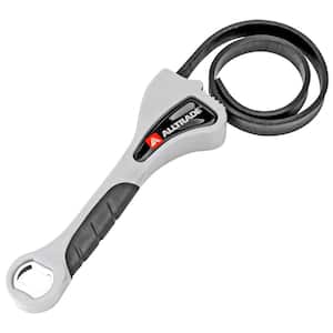 Grips Opens Turns 6-3/8 in. Capacity Strap Wrench