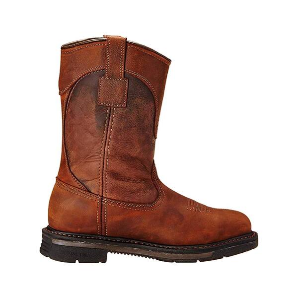 size 15 pull on work boots