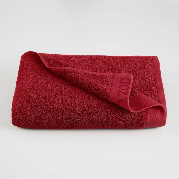 IZOD Classic Pink Solid Egyptian Cotton Single Bath Towel
