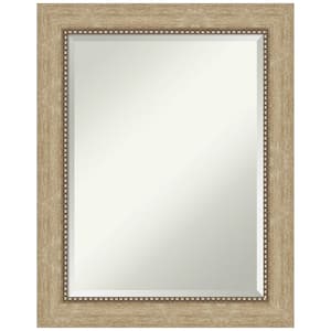 Amanti Art Peak Polished Nickel 32.5 in. H x 26.5 in. W Framed 