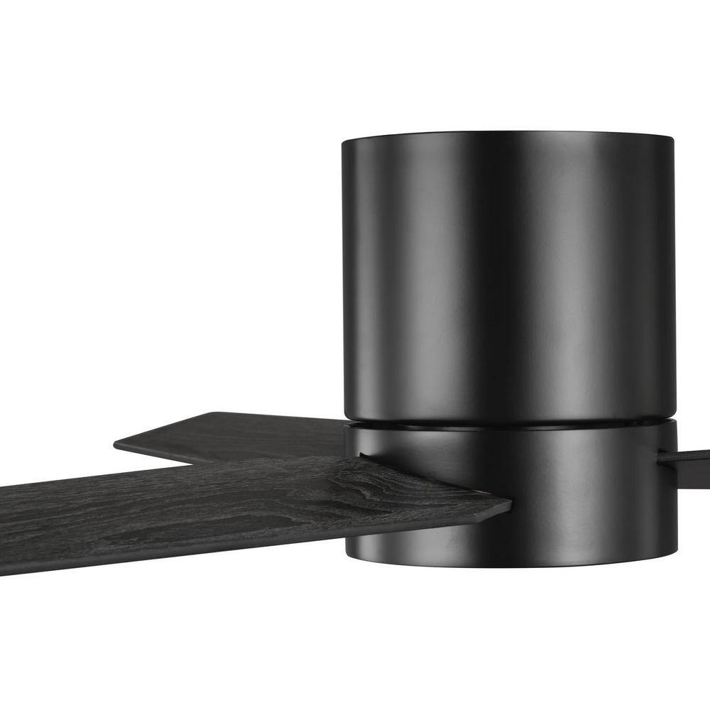 Braden 44" Matte Black LED Ceiling Fan with Reversible Blades