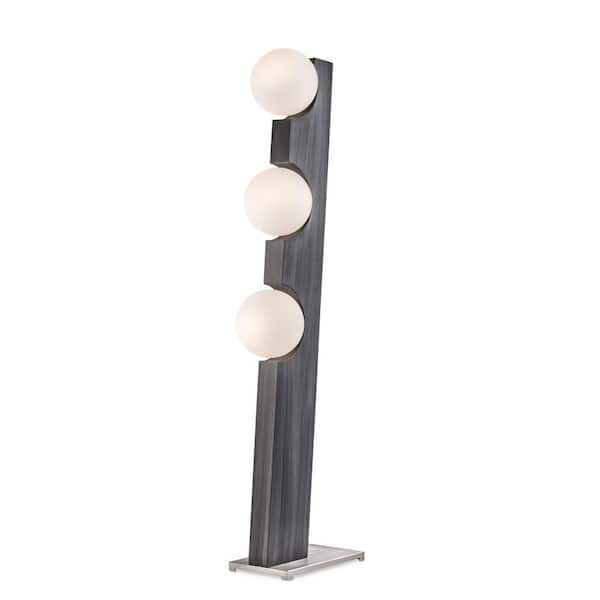 NOVA of California Incline Floor Lamp Charcoal Gray