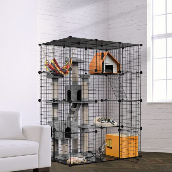 Cat playpen clearance cage