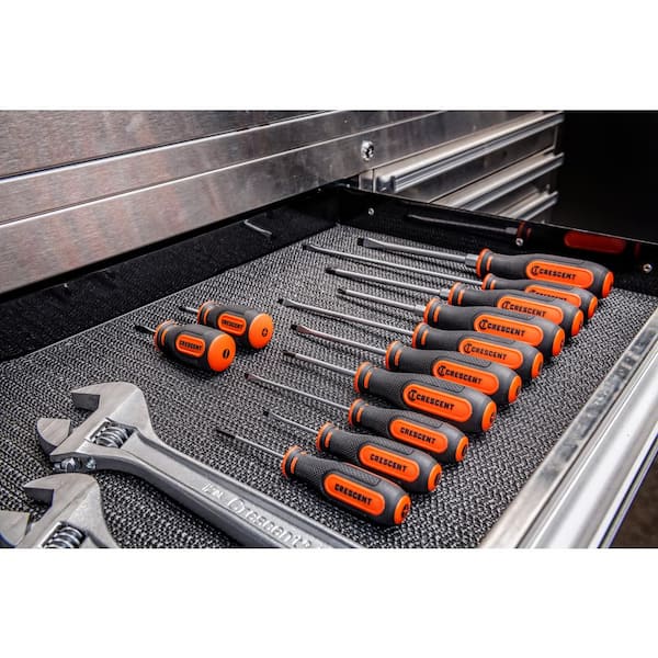 Crescent Phillips, Slotted, and Torx Screwdriver Set with Dual