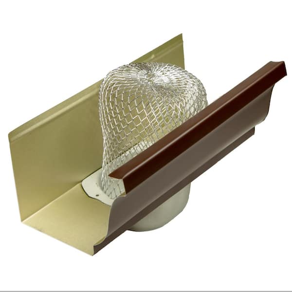 4 in. Universal Downspout Strainer