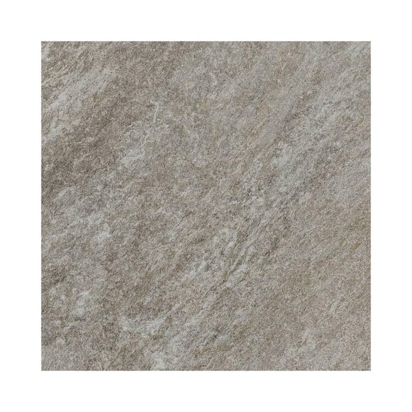 Giorbello (Sample) Black 6-in x 6-in Matte Porcelain Stone Look Floor and Wall Tile