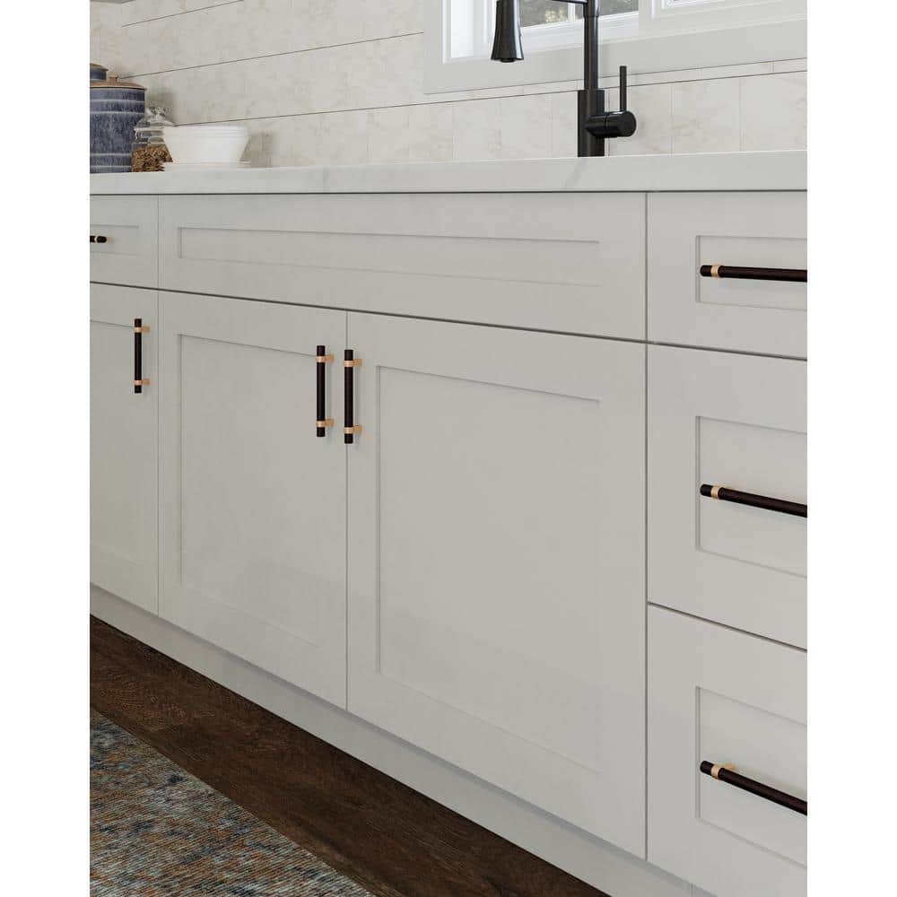 Brookings White Shaker Double Door Base Cabinet
