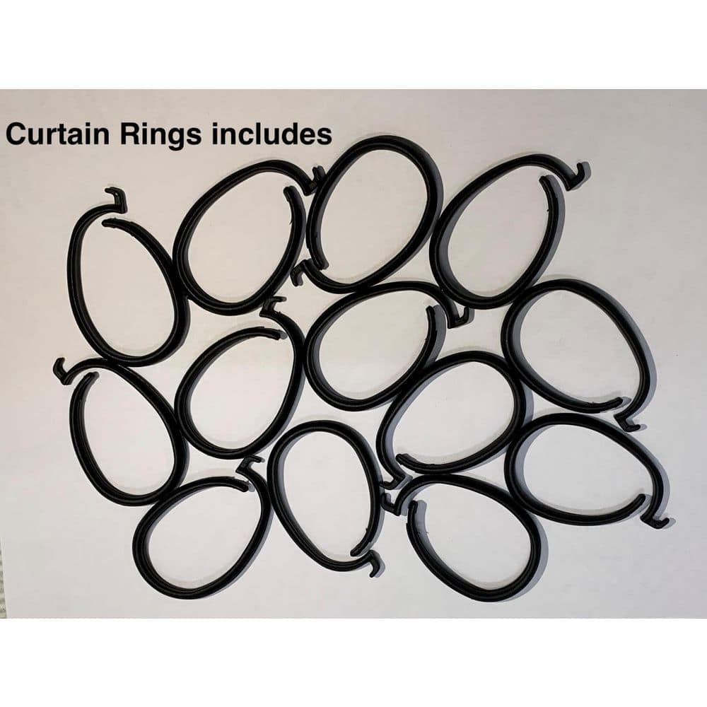 12 ft. x 12 ft. Black Gazebo Replacement Mosquito Netting