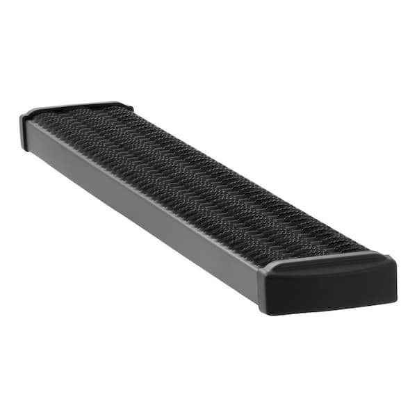 Grip Step Black Aluminum 54-In Running Board, Passenger Side, Select Ford Transit-150, 250, 350