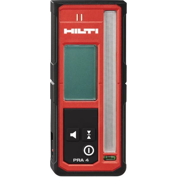 PRA 4 Laser Receiver for PR Rotating Laser Levels (Includes 2x AA Batteries)