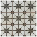 Harmonia Kings Star Nero 13 in. x 13 in. Ceramic Floor and Wall Tile (12.19 sq. ft./Case)