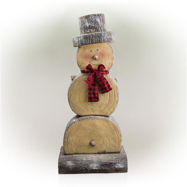 Alpine Corporation 46 in. Tall Extra Large Christmas Snowman
