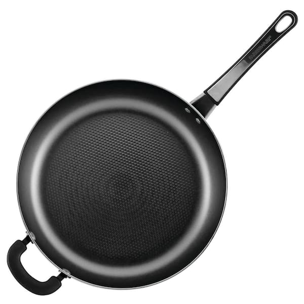 Farberware Classic Stainless Steel 12 Covered Frying Pan with Helper  Handle & Reviews