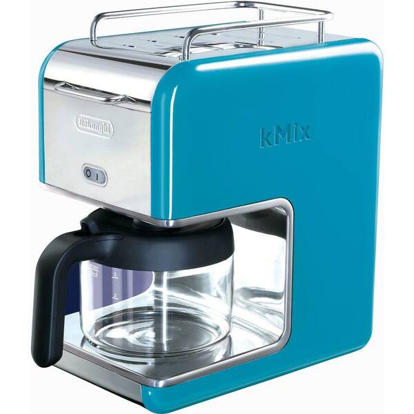 DeLonghi Kmix 5-Cup Coffee Maker in Blue-DISCONTINUED