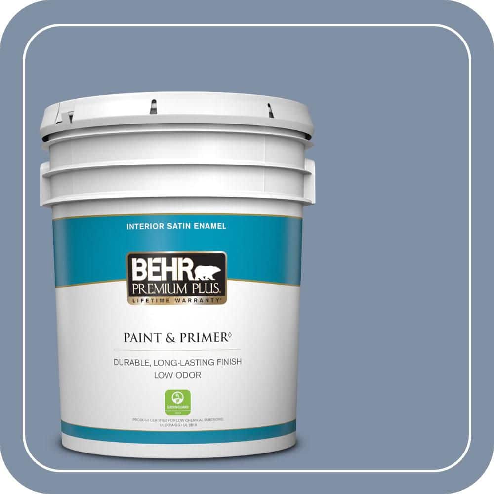 5 gal. #MQ5-16 Montage Satin Enamel Low Odor Interior Paint & Primer product image for price tracking