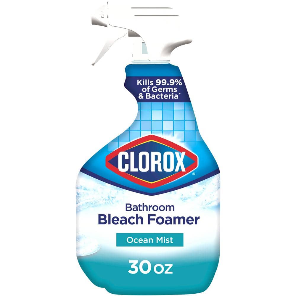 Clorox 30 oz. Bathroom Foamer with Bleach Spray 4460030614 - The Home Depot