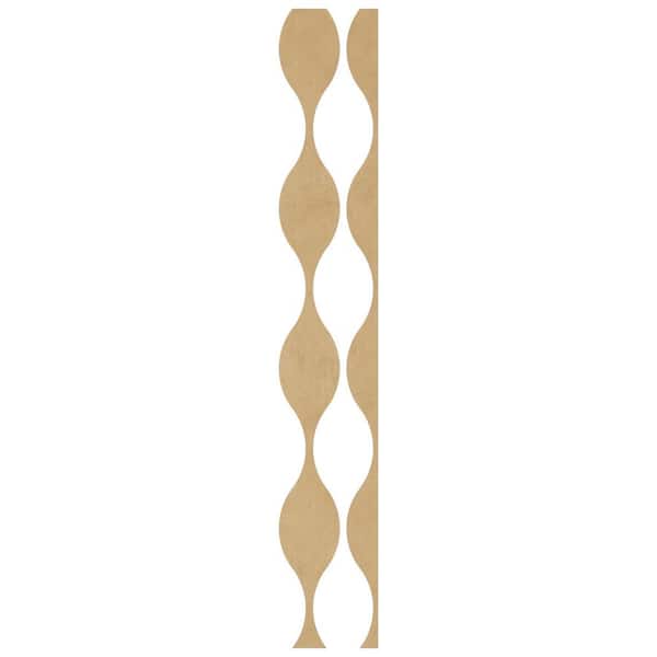 Ozark 0.125 in. T x 0.75 ft. W x 8 ft. L Grey Acrylic Decorative Wall Paneling 9-Pack