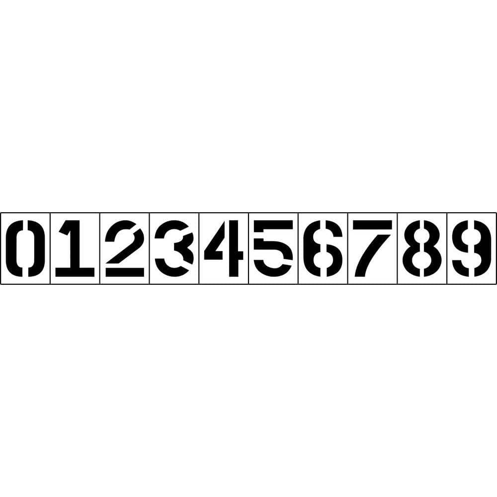 12 in. One Digit Marking Set to Match price history on PriceWatchPro