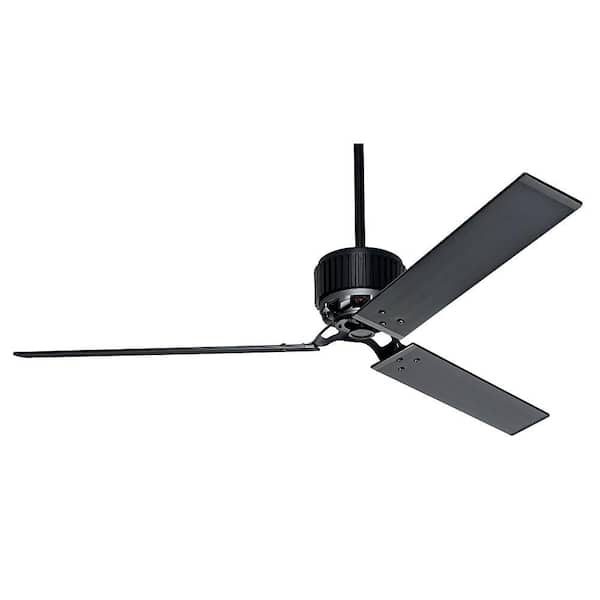 Indoor Outdoor Matte Black Ceiling Fan, 72 Inch Ceiling Fan Home Depot