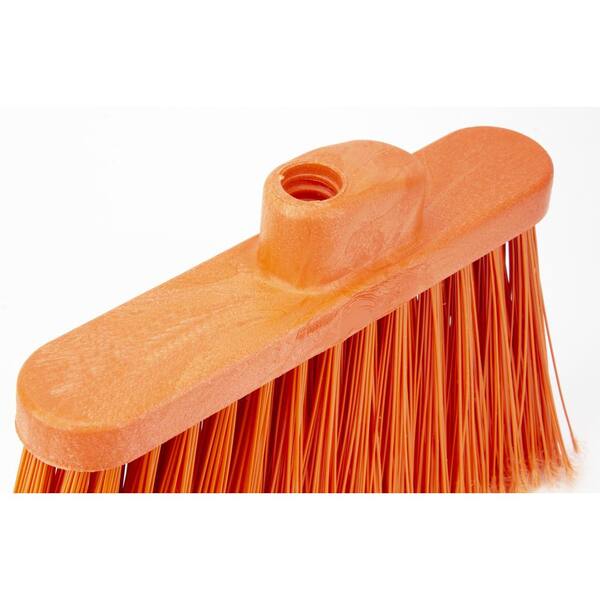 SPARTA 41082EC05 Plastic Color Coded Broom, Flagged Bristles, Long Broom