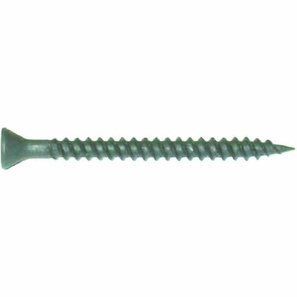 Drive Straight #6 x 1 in. Fine Phosphate-Plated Steel Trim-Flat-Head Square Wood Screws 1 lb. (409-Pack)