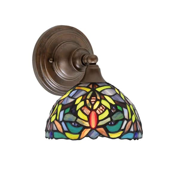 Unbranded Fulton 1-Light Bronze Wall Sconce