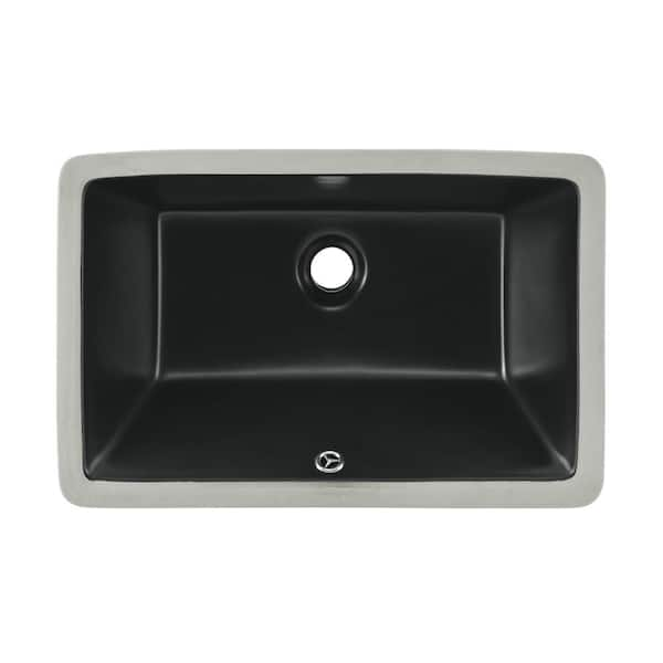 Swiss Madison Voltaire 21 in. Rectangular Undermount Bathroom Sink in  Glossy White SM-UM625 - The Home Depot