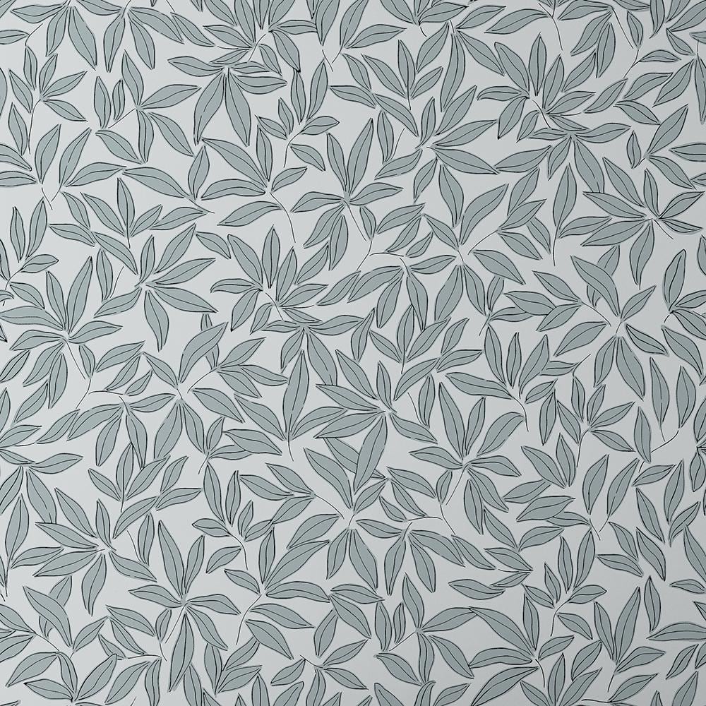 Scattered Leaf Silver Peel and Stick Wallpaper Panel (Covers 26 sq. ft) price history on PriceWatchPro
