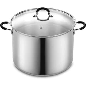 24 qt. Professional Stainless Steel Stockpot with Lid