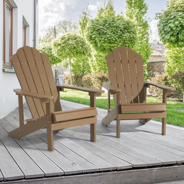 Resin teak adirondack chair sales
