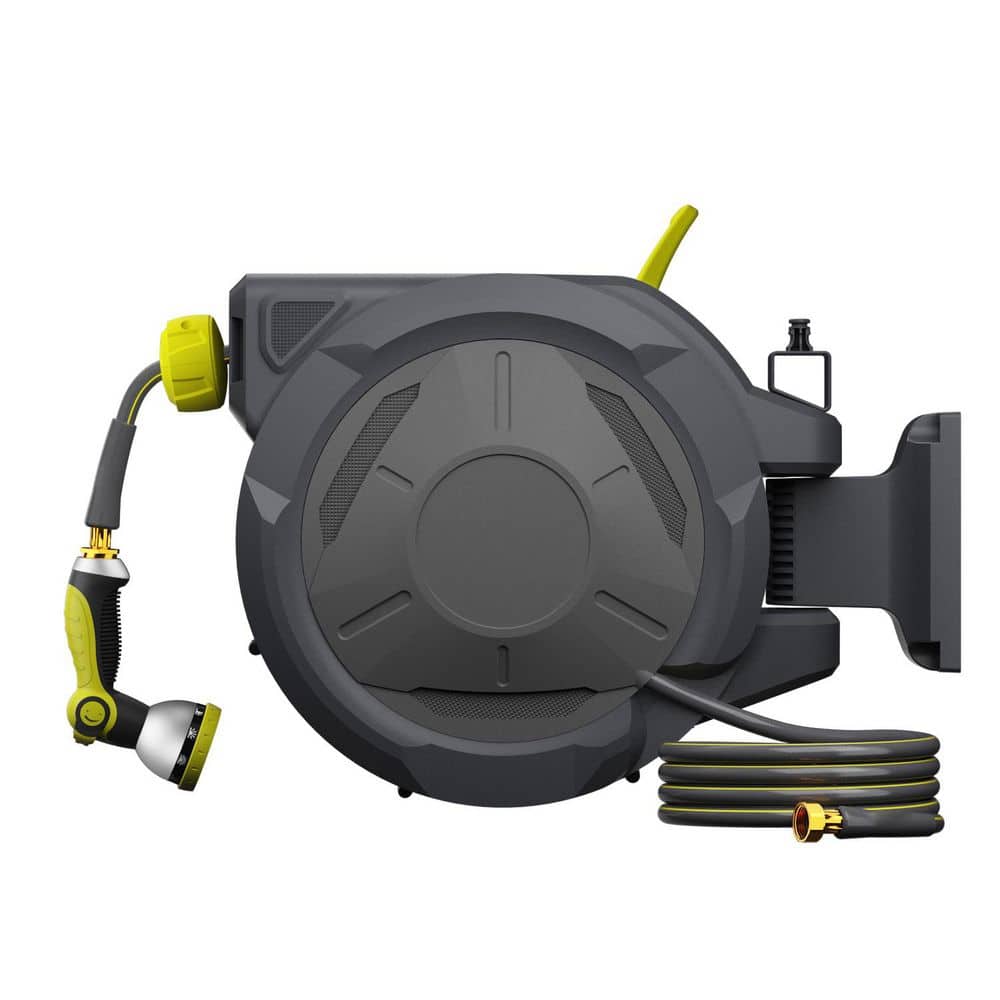 Hose Reel-1/2 in. 115 ft. Included Leader Hose Green price history on PriceWatchPro