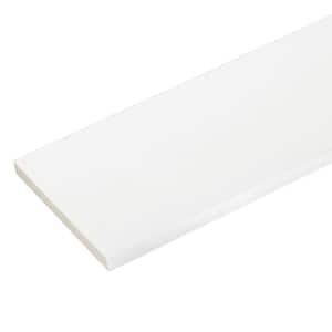 1 in. x 9-1/4 in. x 8 ft. White PVC Trim (2-Pack)