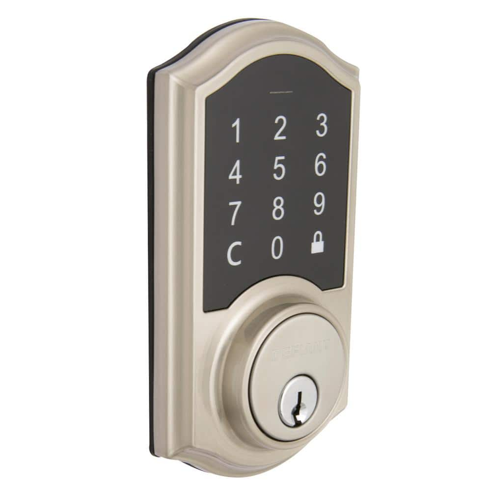 Honeywell Digital Deadbolt Door Lock With Electronic Keypad - Matte Silver  : Target