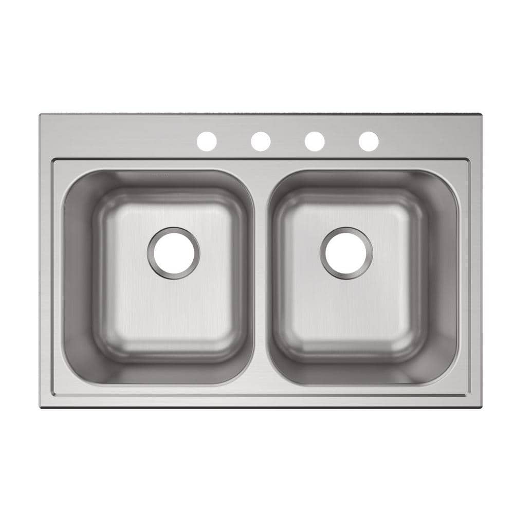 UPC 094902132471 product image for Parkway 33in. Drop-in 1 Bowl 20 Gauge  Stainless Steel Sink Only and No Accessor | upcitemdb.com