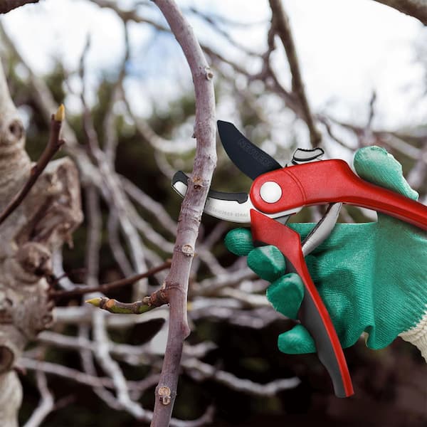 Heavy Duty Rachet Pruning Shears Handheld Garden Plant Scissors Trees  Trimmer