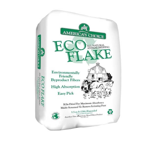 American Wood Fibers 3 cu. ft. Eco Flake Pine Shavings Bedding