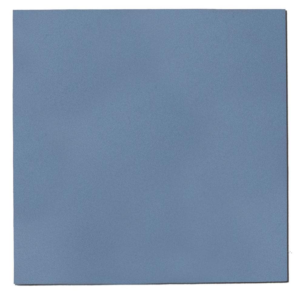 Blue Fabric Square 24 in. x 24 in. Sound Absorbing Acoustic Panels (2-Pack)